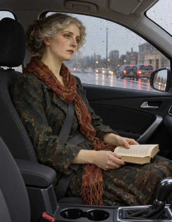 Lorakreapaintedmuse1an Adult White Woman Rendered As A Pre-r...