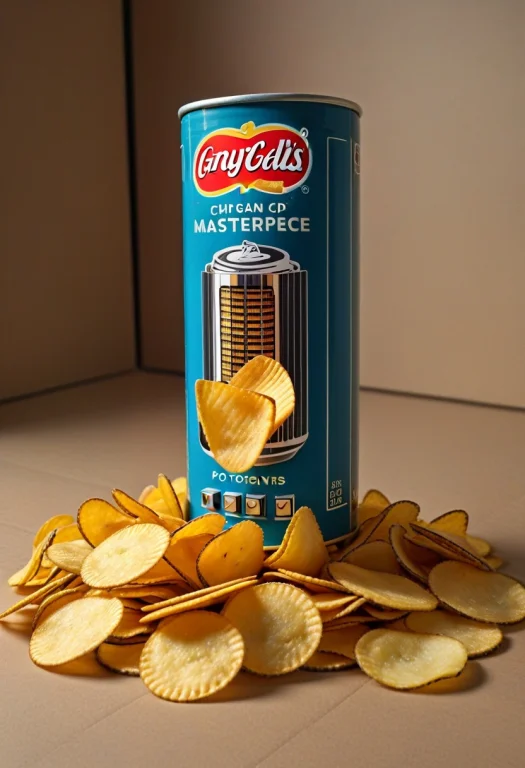 Masterpiece, Best Quality, Absurdres, No Humans, Potato Chip...