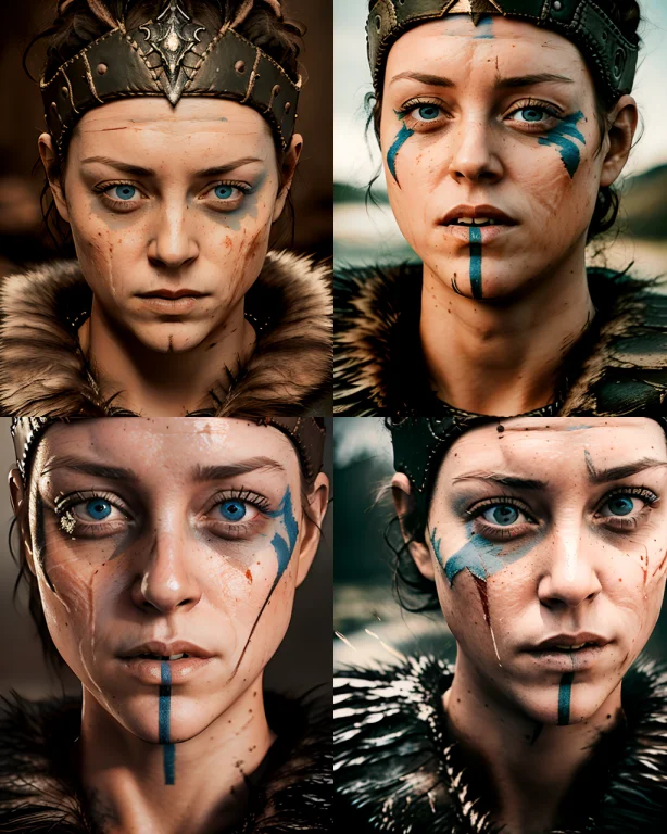 Portrait Shot1.1 Stunning Intricate Photo Of A Woman As Was-...