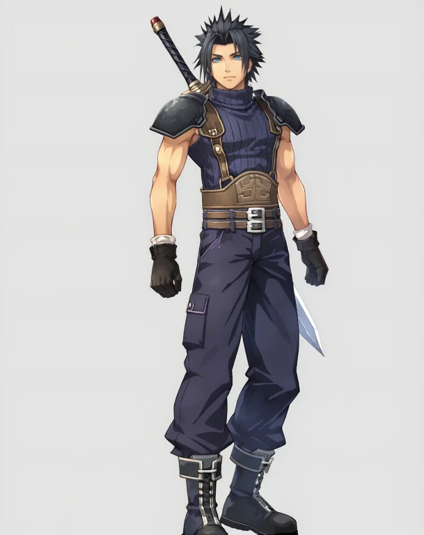Lorazack Fair - Soldier 2nd Class0.7 Zack Fair, Male, Solo,...