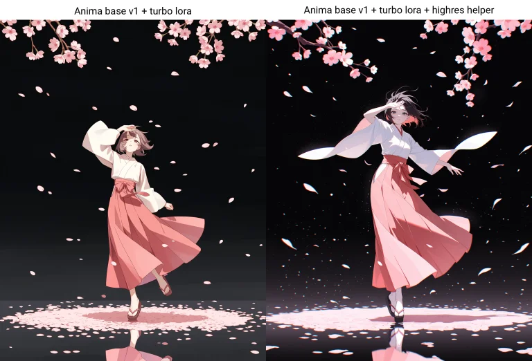 A Cinematic Shot Of A Cherry Blossom Storm, Intense Sakura P...