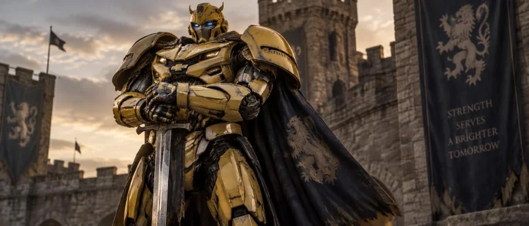A Yellow Camaro Bot In Knightly,brienneoftarth Mode