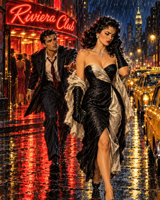 A Love Too Volatile To Endure. This Is The Night She Walked...