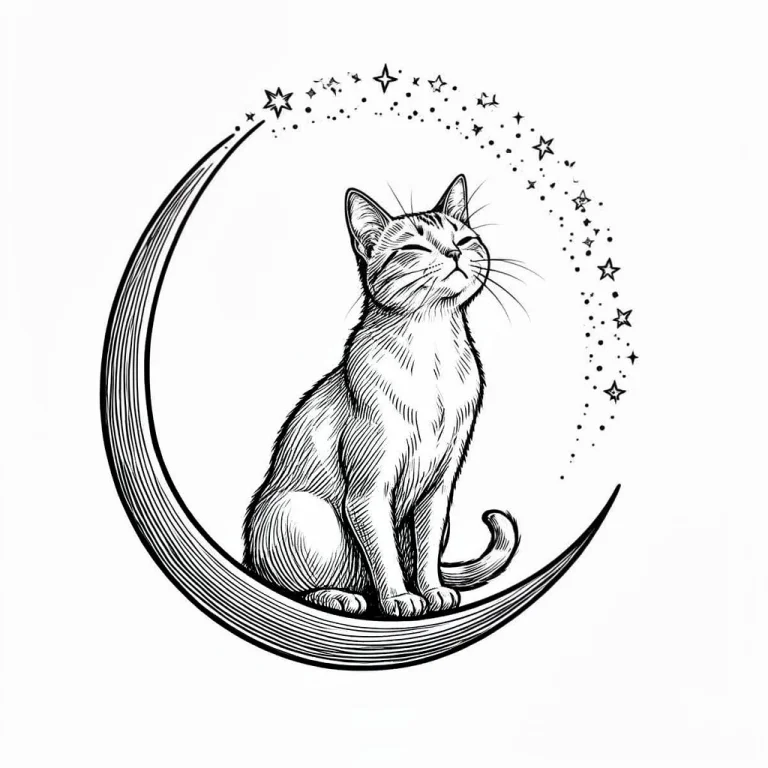 Tattoostencil This Black-and-white Digital Drawing Features...