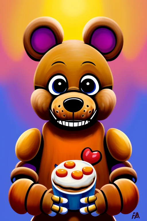 Painting1.3 Of,cosy1.3 Lorafnaf0.75 Male, Freddyfnaf Fnaf, C...