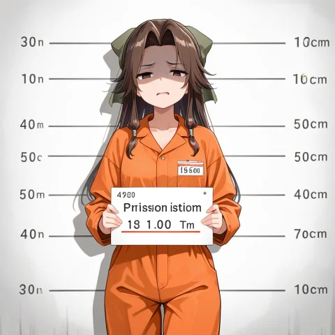 Lorailprisoner0.8,solo,prison Clothes,jumpsuit,cowboy Shot,h... — Stable Diffusion AI Prompt: ,solo,prison clothes,jumpsuit,cowboy shot,height chart,height mark,holding sign,...
