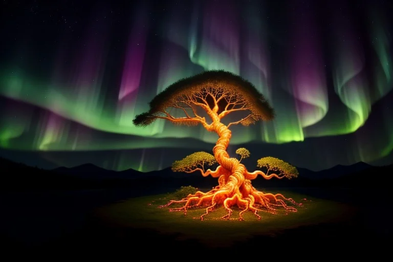 Masterpiece1.2, Best Quality, An Ancient Tree Of Life With L...