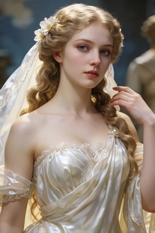 Her Beauty Is Matched Only By The Goddess Aphrodite Herself,...