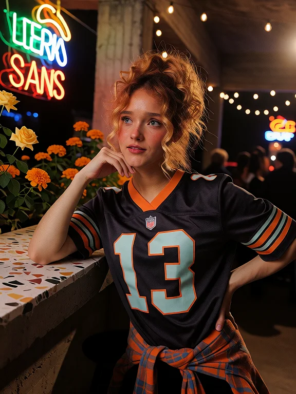 Schhazel, Early 20s, Pale Skin, Curly Frizzy Ginger Blonde H...