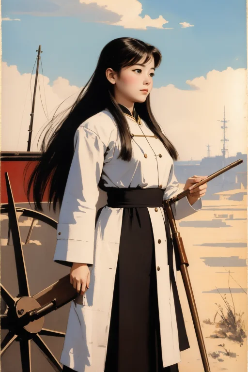 1girl, Lorajiangzhaohe7680.8, Impressionism Art Designed By...
