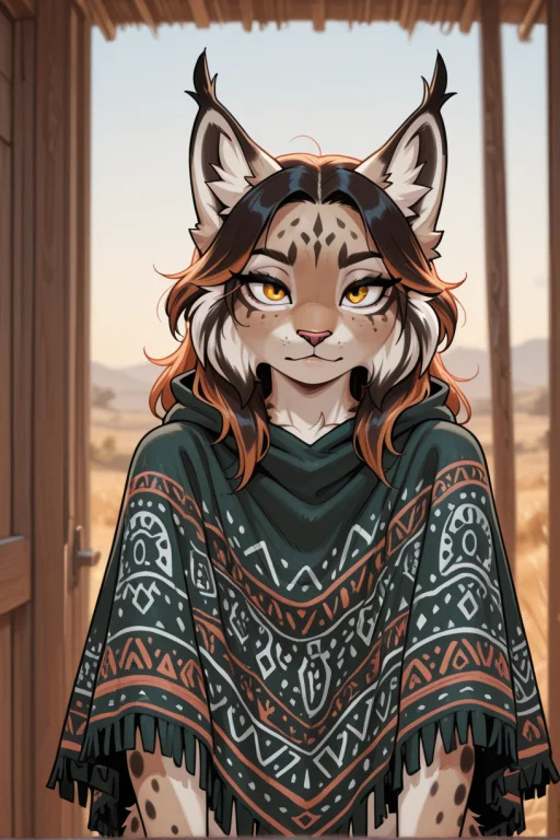 Masterpiece, Best Quality, Perfect Quality, Lynx, Female, Fu...