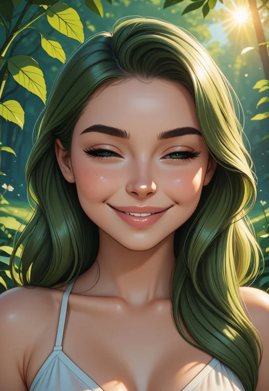 Woman Mid Shot In Closeup, Amazing Quality, Masterpiece, Bes...