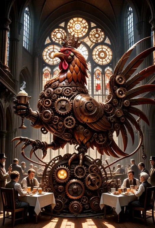 A Completely Ridiculous Ceremonial Portrait Of An Enormous M...