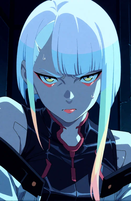 Lucy This Is A Digital Anime-style Illustration Featuring A...