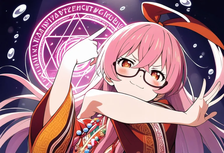 Masterpiece, Best Quality, No Humans, Very Long Hair, Pink H...