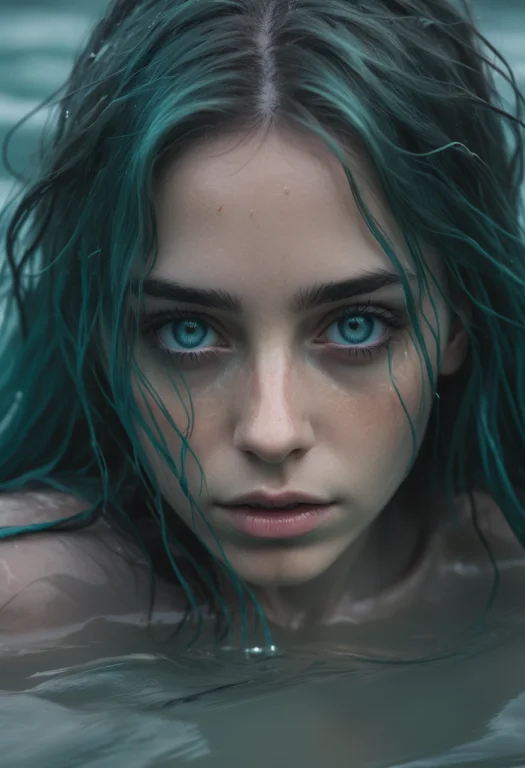 A Woman With Long Hair In The Water,loravalyrian Lord0.0,dar...