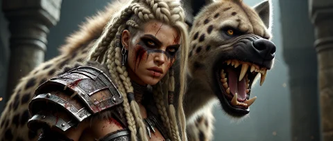 Evganinstyle, Chloeface Evganinstyle, Chloeface Masterpiece,... — Stable Diffusion AI Prompt: EvGaninStyle, chloe_face EvGaninStyle, chloe_face masterpiece, hyena, ,mk brutal...