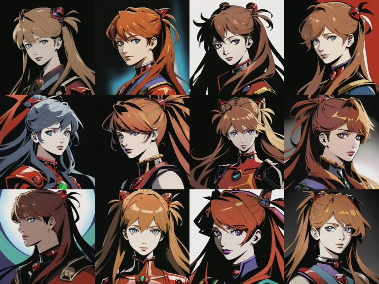 Masterpiece Portrait Of Asuka Langley Sohryu Evangelion, Had...
