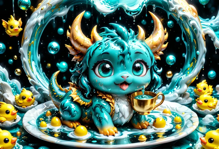 Masterpiece, Best Quality, Absurdres, Very Aesthetic, Liquid...