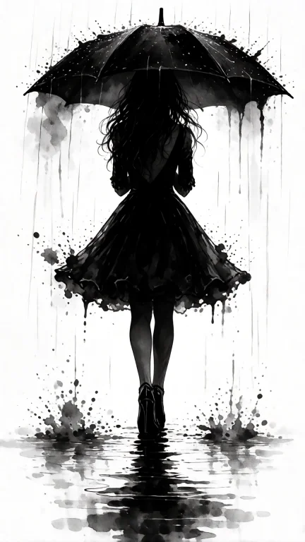 Tattoostencil This Is A Black-and-white Digital Drawing In A...