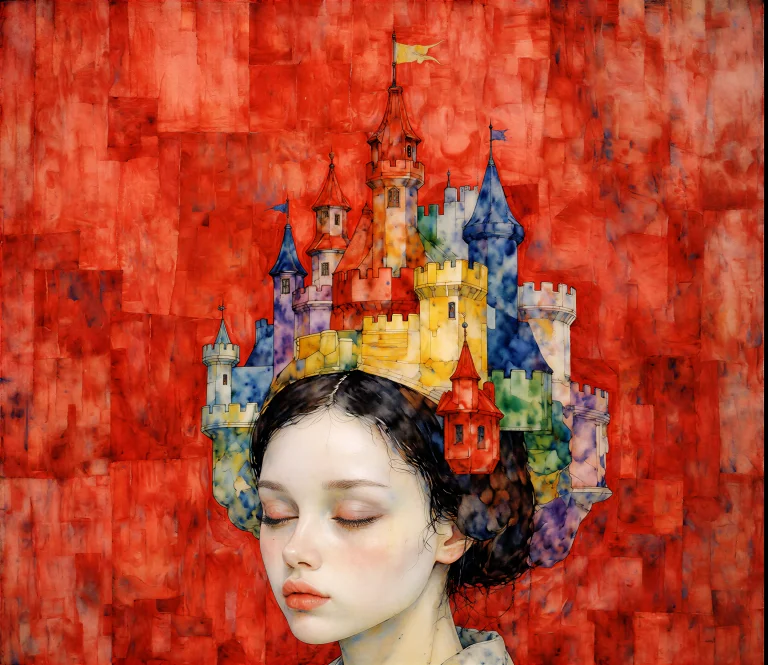 Bradhamel Art Style Create A Portrait In Vintage Book-illust...