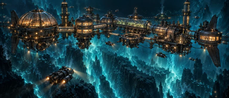 Image Format 219 Panoramic, Spectacular Mobile-city Reveal....