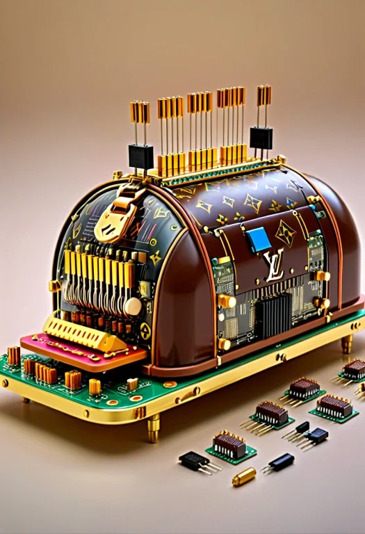 Transistors, A Louis Vuitton Taco Made Entirely Of Transisto...