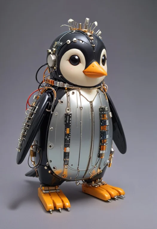 Transistors, A Cute Toy Penguin