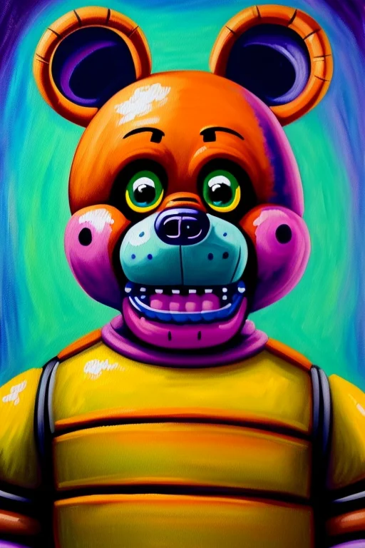 Painting1.3 Of,frightening1.3 Lorafnaf0.75 Male, Solo, Fredd...