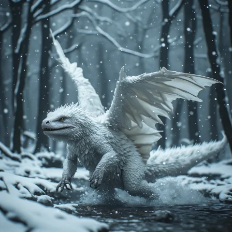 Masters Media, Mythical Creature Randomizer A Bulky, Cuddly... — SDXL AI Prompt: (Masters Media, Mythical Creature Randomizer) a bulky, cuddly reptile with sprea...