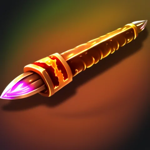 Rpgicondiff4 A Picture Of A Fire Dagger — Stable Diffusion AI Prompt: [rpgicondiff:4] a picture of a fire dagger