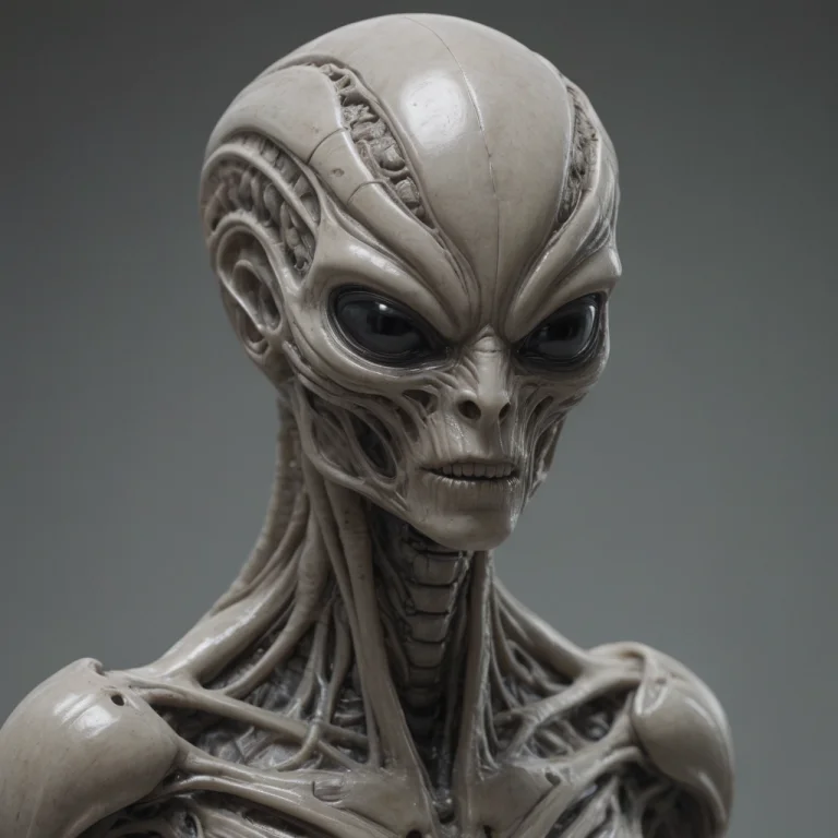 Biomechanical Alien Sculpture1.3, H.r. Giger Inspired, Organ...