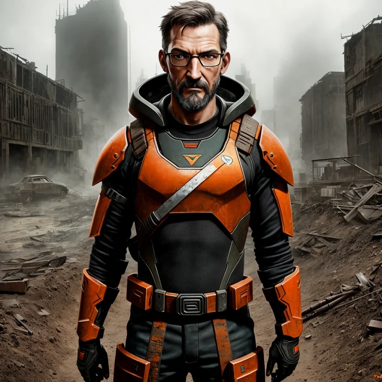 Masterpiece, Movie Art, Gordon Freeman, In Battle Armor Suit...