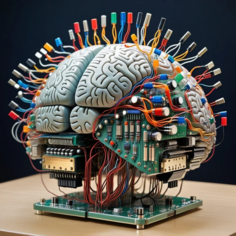 Transistors, A Gigantic Human Brain Completely Rebuilt From...