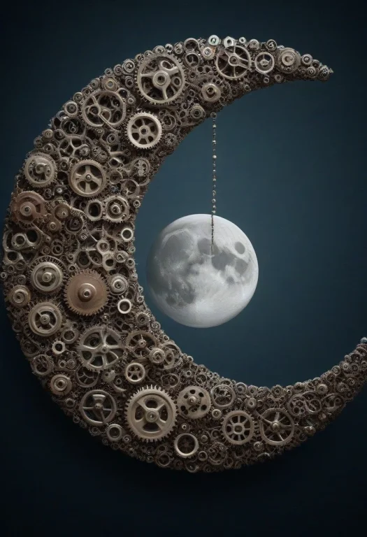Moon Made Of Gears