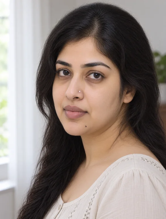 Zxrevathi Woman, 33 Years Old, Close-up, Face Turned Three-q...