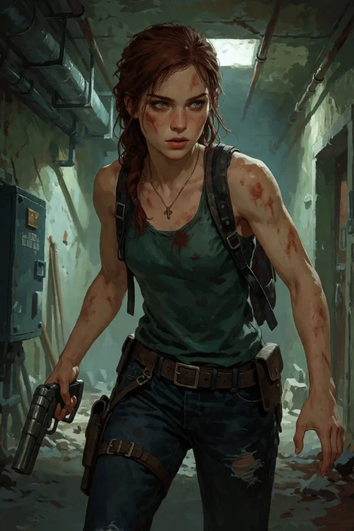 Forced To Retreat, She Does Not Know What Danger Awaits Her...