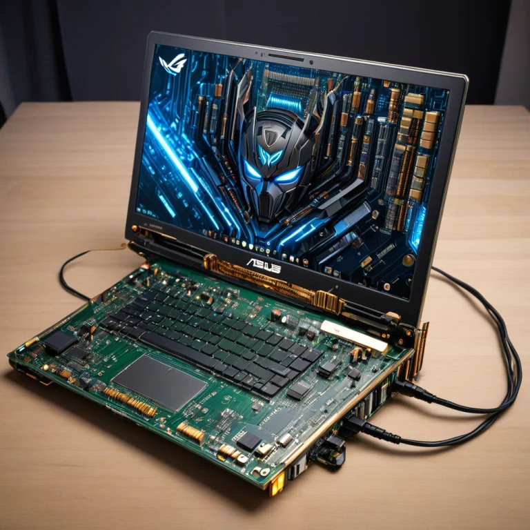 Loratransistorsxllora1 A Asus Rog Strix Laptop Made From Tra...