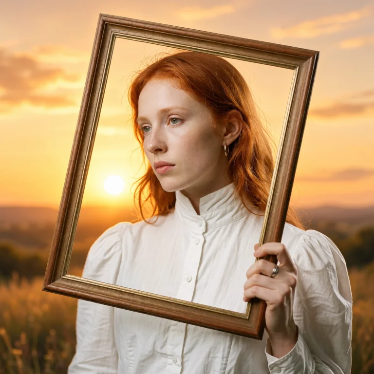 Photorealistic Cinematic Portrait, A Young Woman With Vibran...