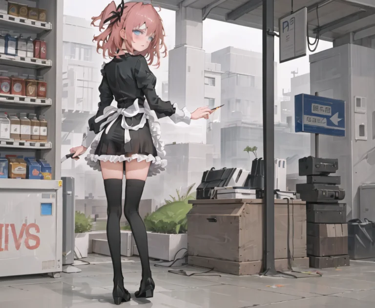 Masterpiece,best Quality, Street,vending Machine,lamppost,be...