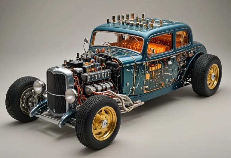 A Hot Rod, Made Of Transistors,