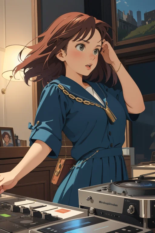 1girl, Loramagotsuki0.8, Stylized By John Constable, Ed Blin...