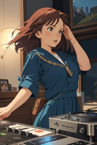 1girl, Loramagotsuki0.8, Stylized By John Constable, Ed Blin... — Stable Diffusion AI Prompt: 1girl, , stylized by John Constable, Ed Blinkey, Atey Ghailan, Jeremy Mann and G...