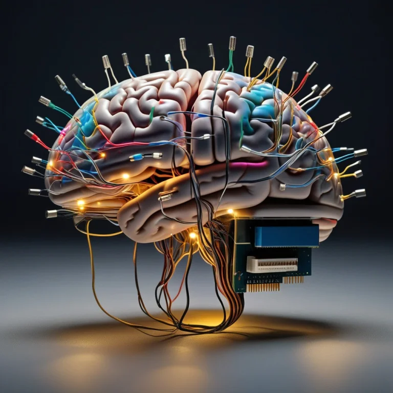 A Human Brain Floating In A Void, Reimagined As A Masterpiec...