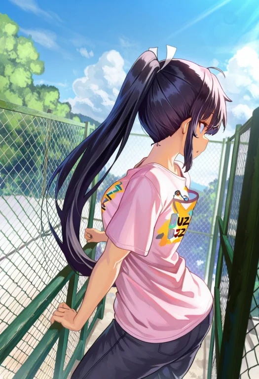 Shiokonbustyle1.1,t-shirtbuzz3,rhombuspatternfence,looking T...