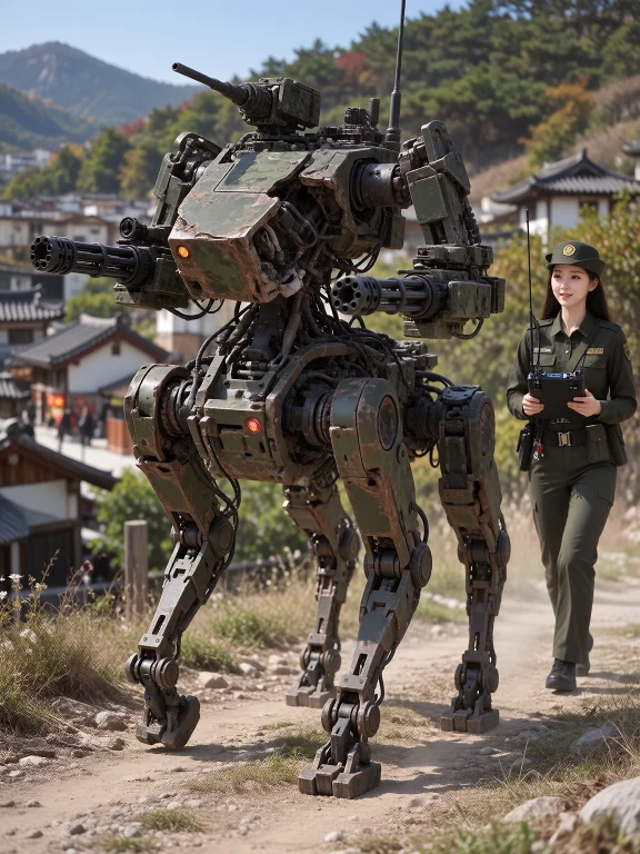This Is The Best Quality Modern Cinematic Photo. A Military...