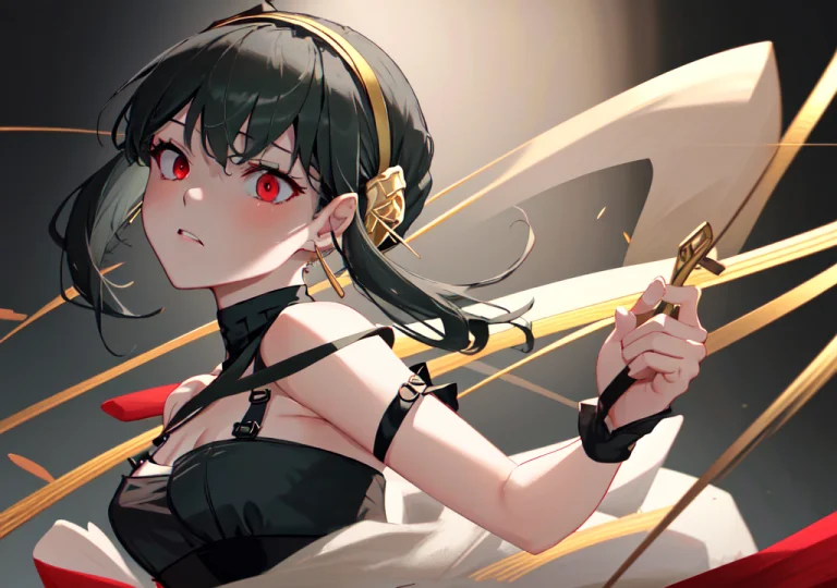 Solo, 1girl, Corneothornprincessyor, Expressionless, Constri...