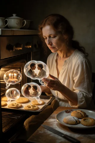 14. Surreal Photographic Portrait, Three-quarter Of A 48-yea... — Stable Diffusion AI Prompt: 14. surreal photographic portrait, three-quarter of a 48-year-old woman with a t...