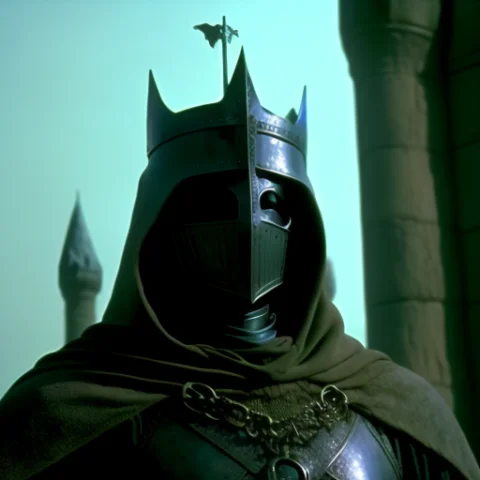 A Castle In The Distance 80s Darksoul Style — Stable Diffusion AI Prompt: a castle in the distance 80s darksoul style