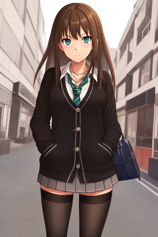 Shibuya Rin, 1girl, Solo, Hyperneteverything1, Best Quality,...